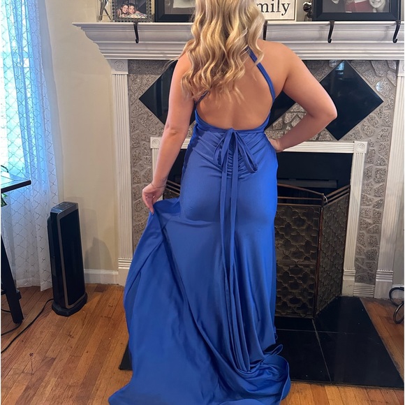 Dynamite Design royal blue prom dress - Picture 3 of 5